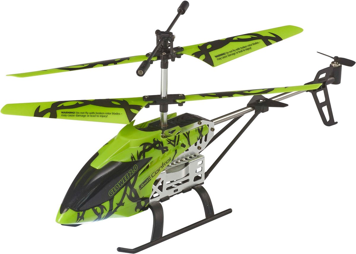 Revell rc véhicule hélicoptères - 23940 hélicoptère rc.glowee 2.0 modèle rc prêt à l'emploi - - électrique
