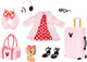 Jakks Disney Ily, Disney Ily Ever inspiré par Minnie Mouse Deluxe Fashion et accessoires