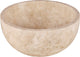 Lavabo Differnz lodi - 38 cm - pierre naturelle polie - beige