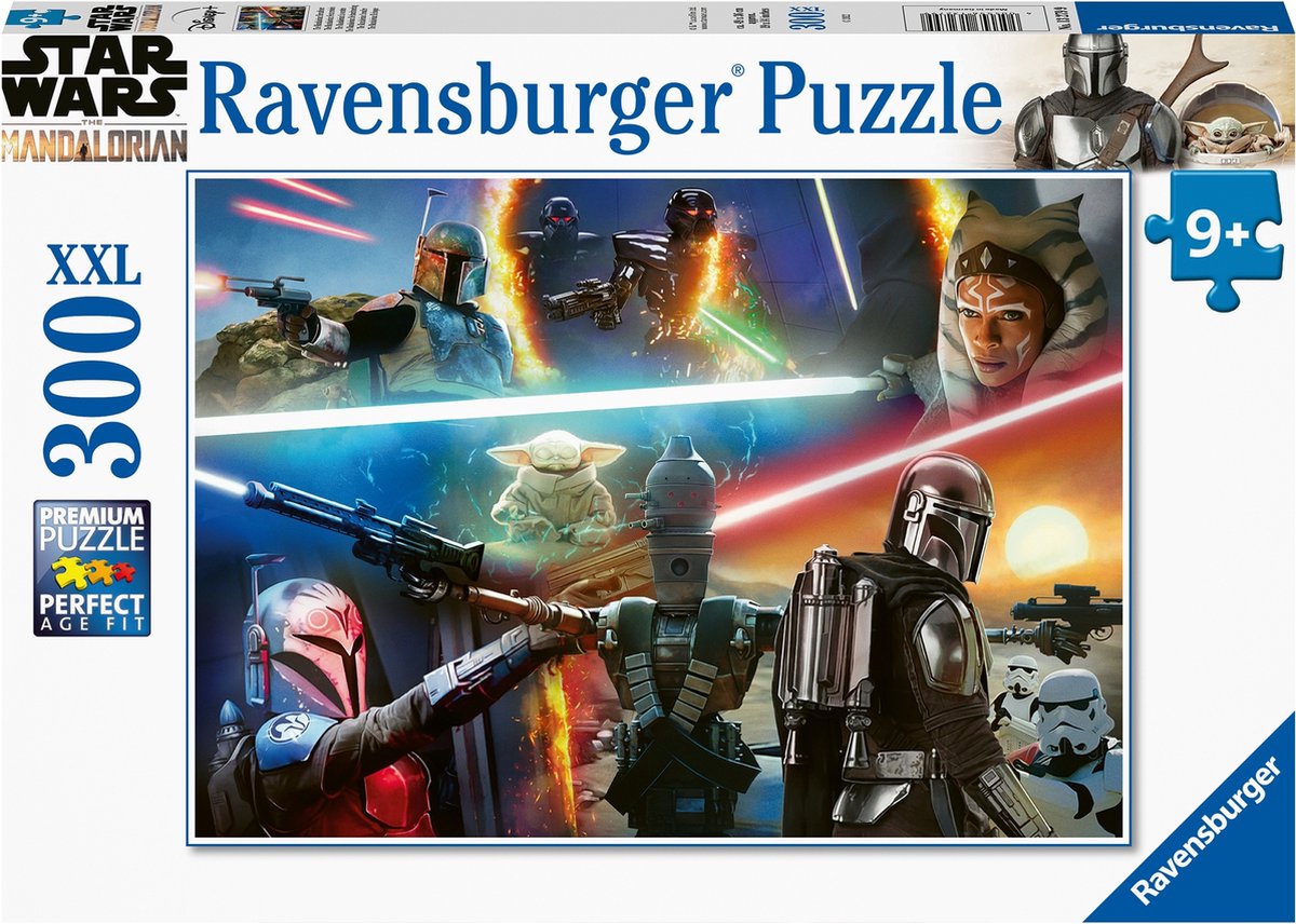 Ravensburger Jigsaw Puzzle xxl The Mandalorian: Crossfire, 300st.