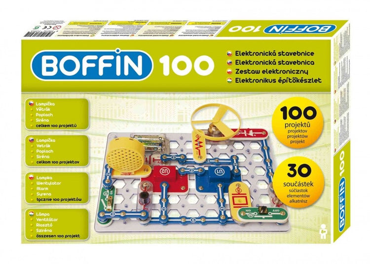 Kit électrique Boffin 100 expériences - jouets éducatifs à partir de 8 ans