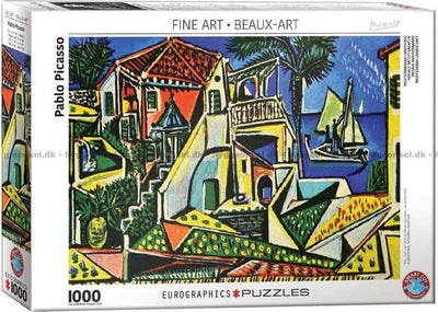Eurographics - Paysage méditerranéen [paysage méditerranéen] - Pablo Picasso - 1000 pièces 68×48cm (l×h) - puzzle d'art