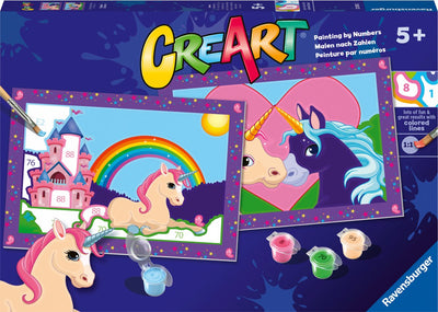 Ravensburger Creart Painting by Number Magical Unicorns