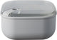Omada - boîte à lunch pull box carrée 2 litres - polypropylène - gris -
