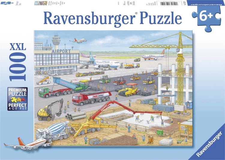 Puzzle de construction Ravensburger à l'aéroport - puzzle - 100 pièces