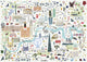 Gibsons - carte de Londres (par josie shenoy) - 1000 pièces 49×68cm (l×h) - puzzle pour adultes