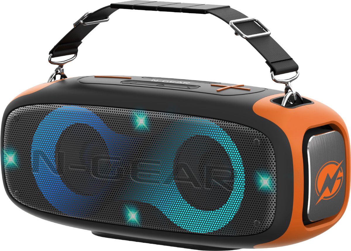 N-gear blazooka 830 - haut-parleur Bluetooth - ensemble karaoké - boîte de fête - étanche ipx5
