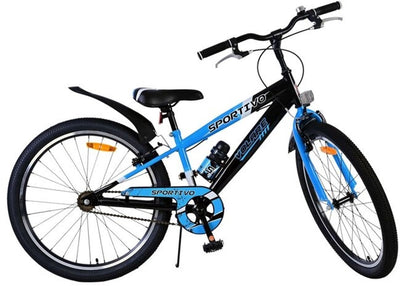 Volare Sportivo Child's Bike Boys 24 pouces Black Blue Two Hand freins