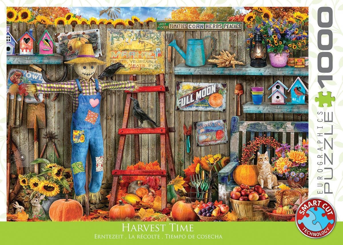 Eurographics - temps de récolte - 1000 pièces 68×48cm (l×h) - puzzle