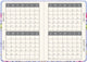Agenda compact fleurs sauvages lavande Peter Pauper 16 mois - 2026