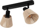 Spot Eglo seagard - e14 - 30 cm - noir crème - inclinable