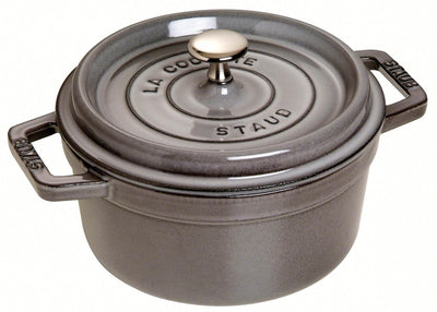 Poêle Staub - ø 20 cm - gris graphite