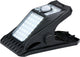 Pince d'éclairage solaire de jardin Grundig - Lampe solaire avec détecteur de mouvement - Spot de jardin avec lumière blanche froide - 3 modes d'éclairage différents - Éclairage extérieur LED Autonomie de la batterie 6-8 heures