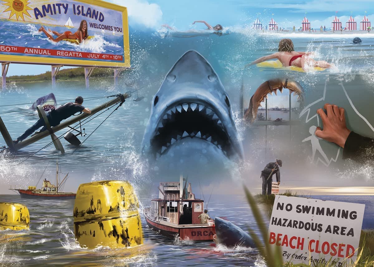 Ravensburger Jaws Jaws Puzzle, 1000st.