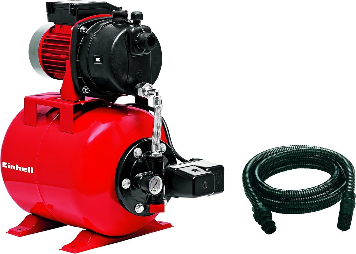 Kit de pompe électrique sous pression Einhell GC-WW 6538 - 650 W - 3800 l h - 3,6 bar - capacité du réservoir sous pression : 20 l - max. hauteur : 36 m