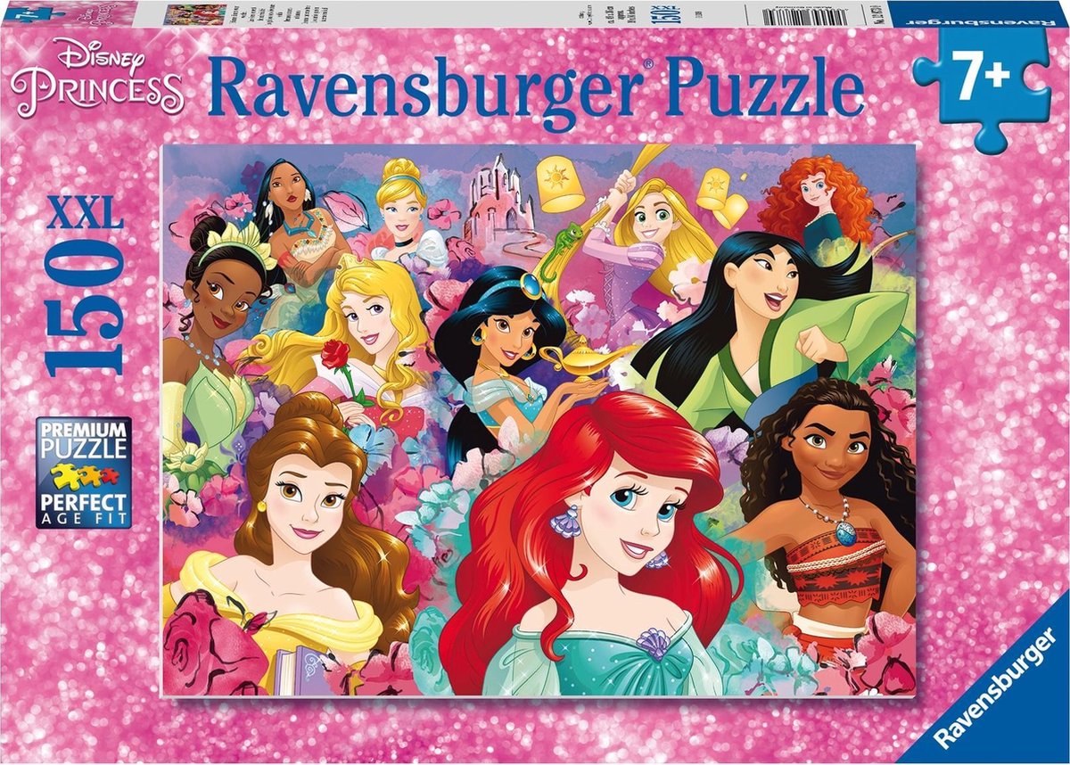 Ravensburger Jigsaw Puzzle XXL Princess Dreams peut sortir, 150e.