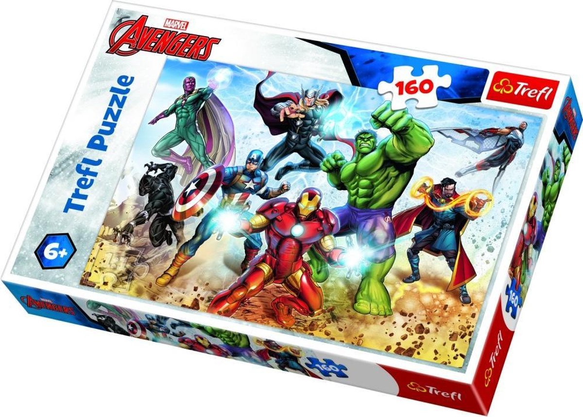 Trefl 160 - prêt à sauver le monde Disney Marvel l'Aven