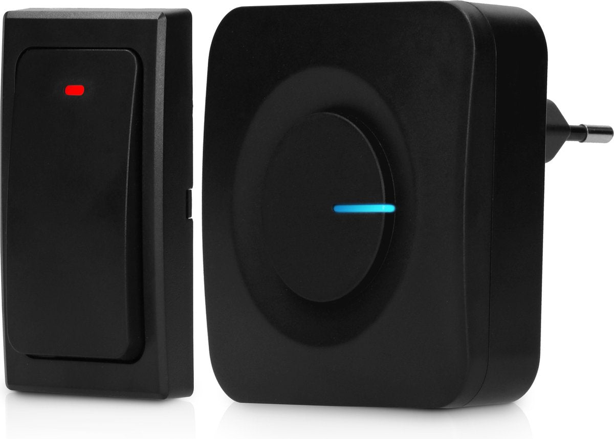 Alecto adb30zt - sonnette sans fil sans piles - noir