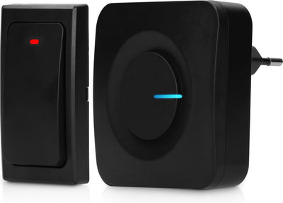 Alecto adb30zt - sonnette sans fil sans piles - noir