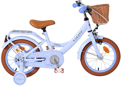 Vélo pour enfants Volare Ashley - filles - 14 pouces - bleu pastel