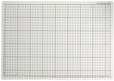 Caoutchouc de tapis coupé avec lignes de grille, 30x45 cm