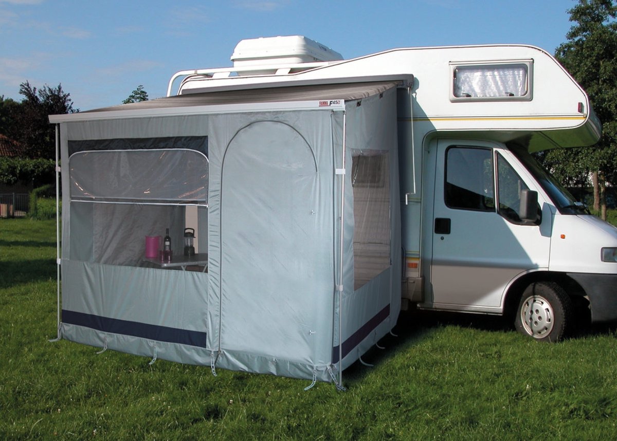 Eurotrail Caravan Luifel Narvik 300 x 190 cm Gray en polyester