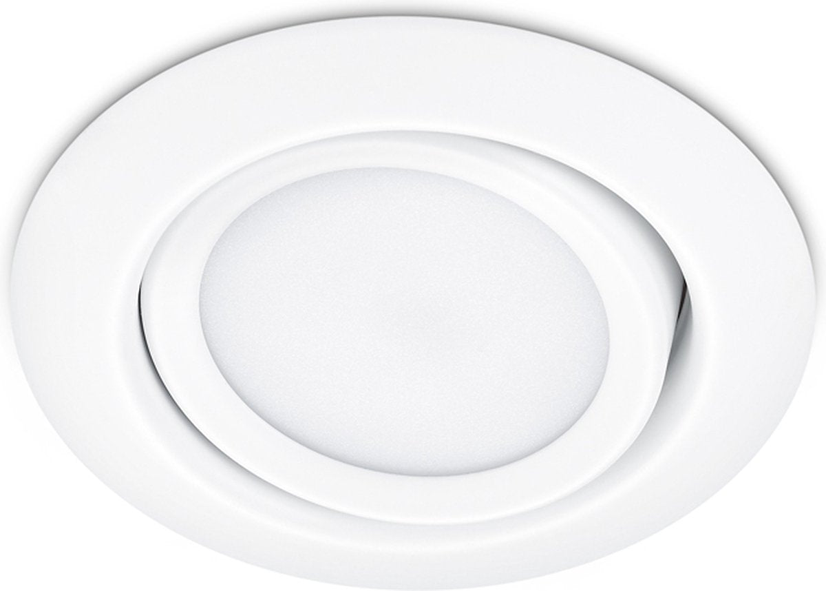 Trio rila - éclairage encastré - blanc mat - LED SMD - éclairage intérieur - orientable