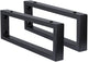 Differnz support suspendu lavabo 25x440x150 2 pièces noir