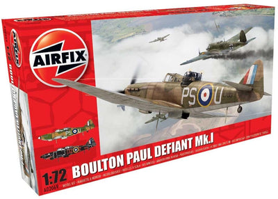 Maquette Airfix véhicules militaires - 02069 boulton paul defiant mk.i plastique - 1:72 - modélisme