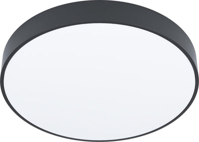 Eglo zubieta-a lampe en saillie - LED - ø 30 - télécommande - noir