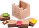 Sachets de thé en bois Bigjigs dans un plateau - 5 pcs.