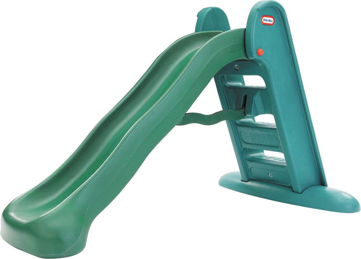 Little tikes glissa la grande diapositive en vert