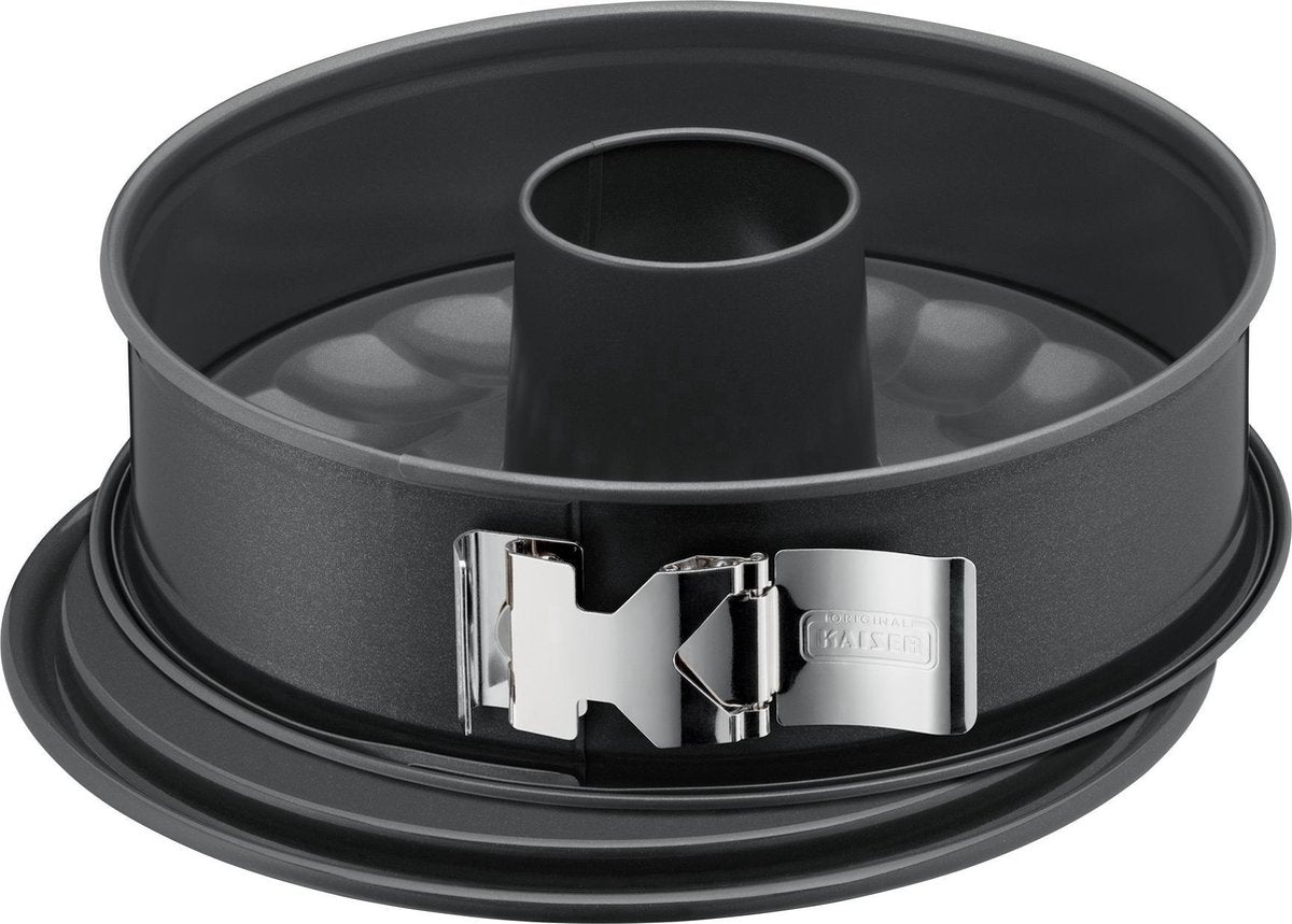 Moule à charnière Kaiser la forme plus - moule à pâtisserie - ø28 cm - avec 2 fonds - revêtement antiadhésif - étanche