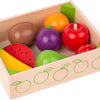 Bigjigs Boîte en bois avec fruit, 9dlg.