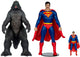Mcfarlane toys dc justice league monsterverse dc multiverse figurine pack de 2 superman vs. godzilla figurine 30 cm