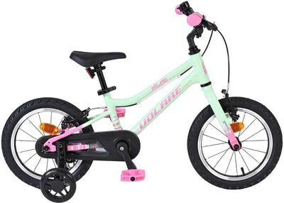 Vélo enfant Volare Milano - filles - 14 pouces - vert menthe