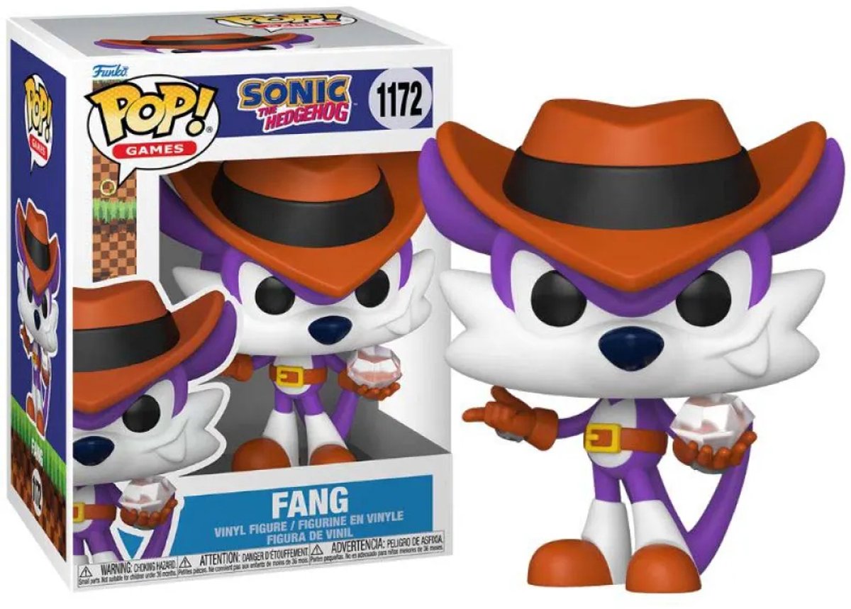 Funko-pop ! jeux : sonic - croc #1172