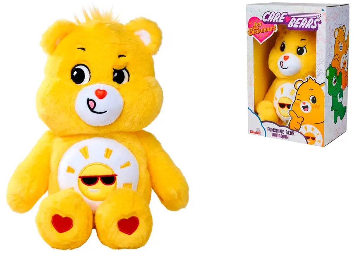 Simba Care Bears peluche figure ours du soleil 35 cm peluches