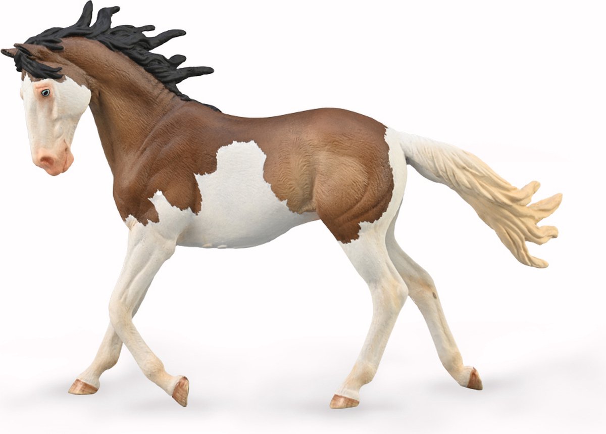 Figurine Collecta - jument mustang - 1:20 - chevaux - peint à la main - miniature