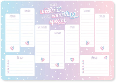 Agenda hebdomadaire Kangaro - violet passion - 21x29,7cm - 80 grammes - 120 pages - k-pm010017