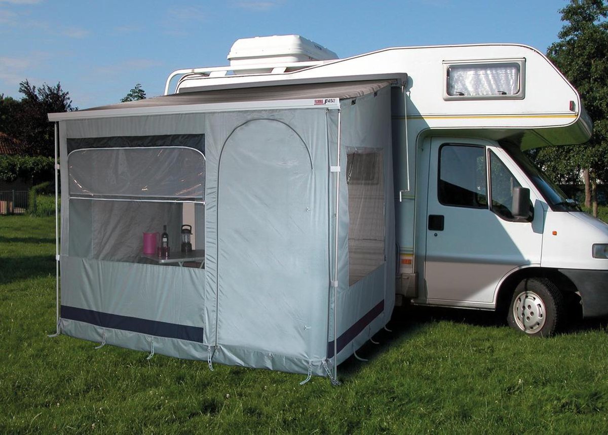 Eurotrail Luifeltent Narvik 350 220 x 230 cm Gray en polyester