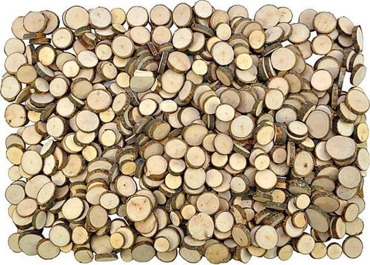 Disques artisanaux en bois Weplay eduplay 1 kg - jouets créatifs et décoration.