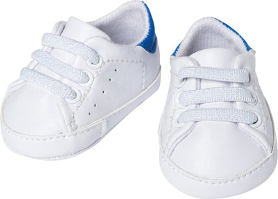 Sneakers de poupée Heless Blanc, 30-34 cm