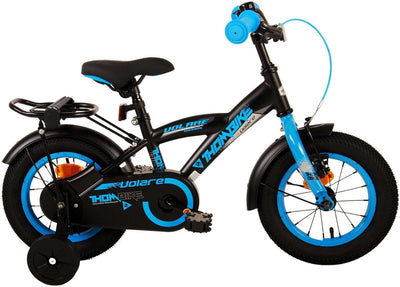 Volare Thombike Children's Bike - Boys - 12 pouces - Bleu noir