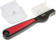 Ferplast peigne enchevêtrement modèle droit - peigne pour manteau de chien - 16,3x5,2x2,4 cm rouge noir