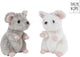 Peluche souris Take me home assise - 19cm