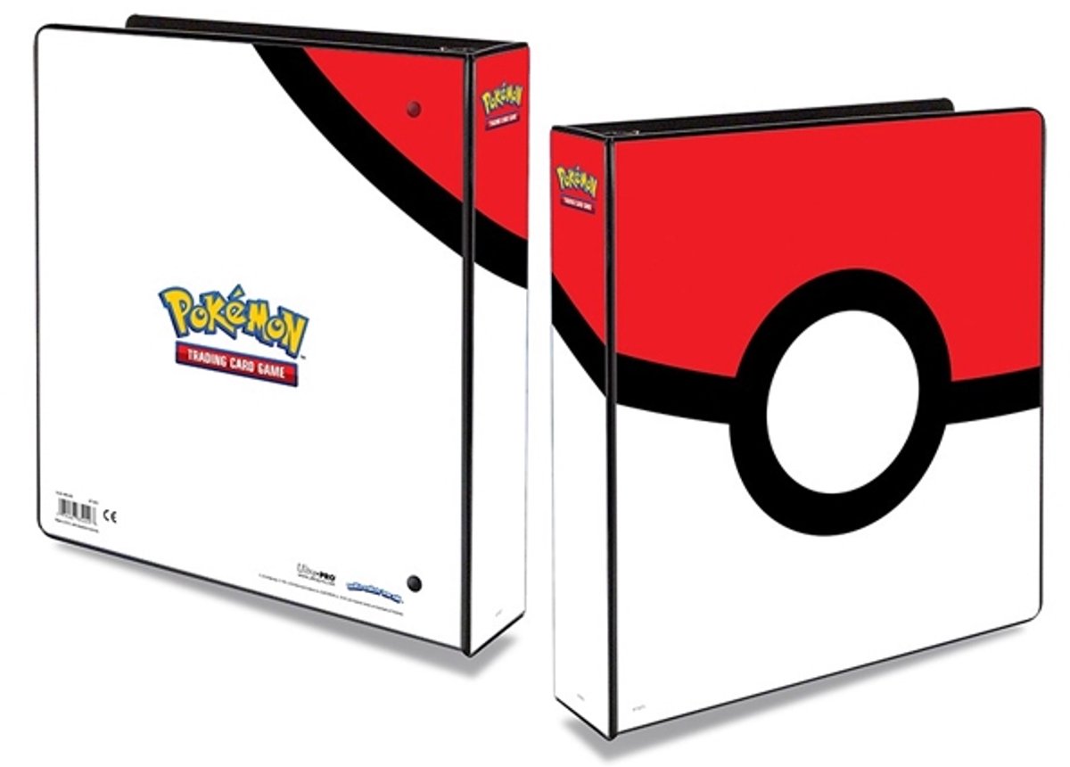 Classeur à anneaux ultrapro pokémon pokeball - cartes pokémon