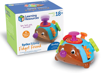Les ressources d'apprentissage stimulent l'ami fidget du hérisson à motricité fine. - 3+