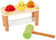 Janod - ferme - jeu de marteaux légumes - thème ferme
