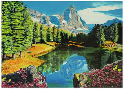 Ravensburger Jigsaw Puzzle Rocky Mountain Reflections, 300e.
